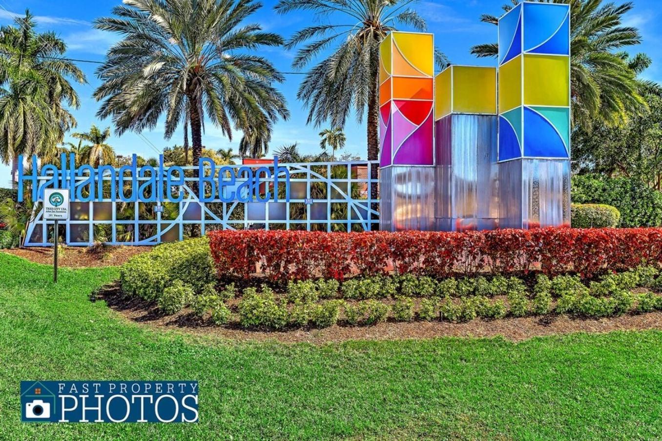 2 Bdrm Modern House Mins From Beach & Casino Hb1 Hallandale Beach Eksteriør billede